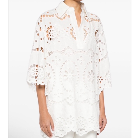 Zimmermann Tops - Zimmermann
LEXI EMBROIDERED TUNIC